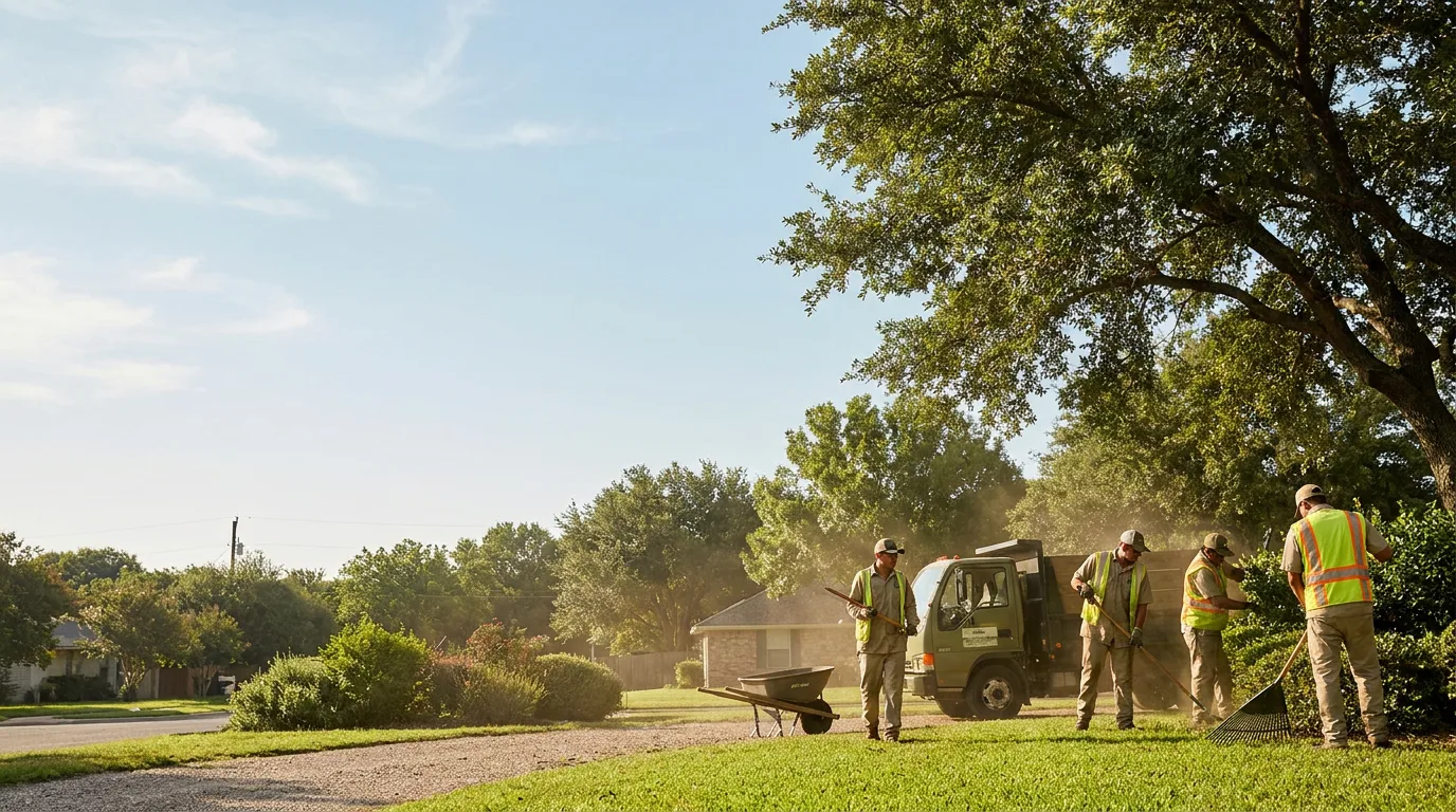 Landscaping in Justin, TX near me